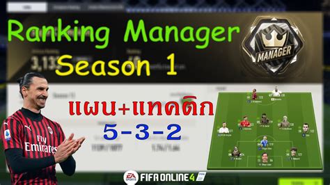 fifa online 4 korea tactic manager