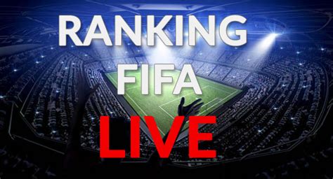 fifa ranking live daily update