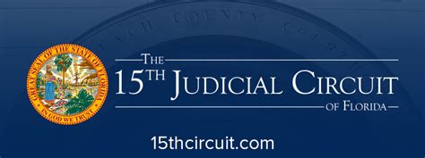 fifteenth judicial circuit court records