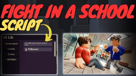 fight in a school script