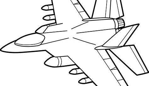 Fighter Jet Coloring Pages Free - Coloring Home