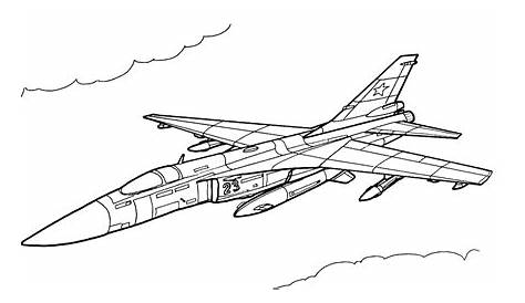 Top 10 Fighter Jet-Themed Coloring Pages for Kids - Coloring Pages