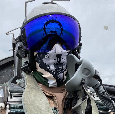 fighter pilot face mask