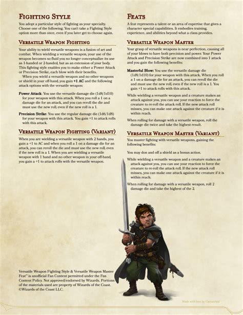 fighter unarmed fighting style 5e