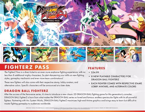 fighterz pass 8 characters