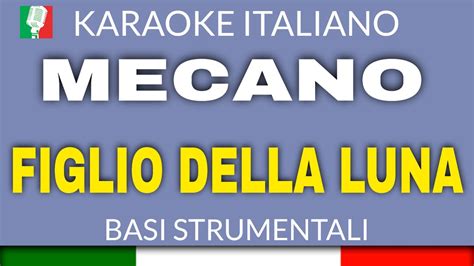 figlio della luna karaoke