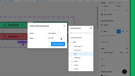 figma create component instance