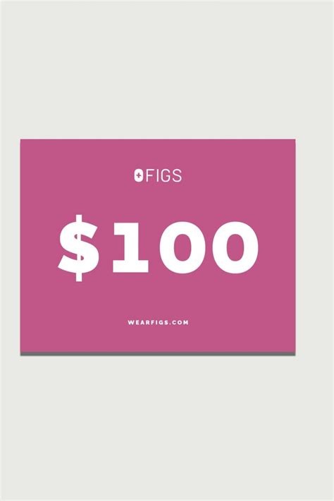 FIGS Digital Gift Card 100 FIGS Premium Scrubs, Lab Coats