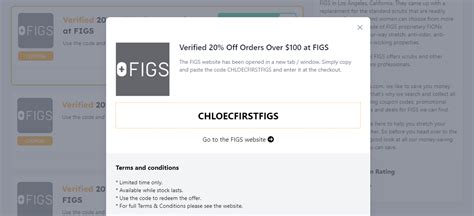 figs coupon code that works