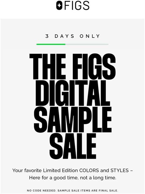 figs digital sample sale