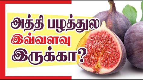 figs fruit in tamil