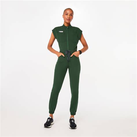 Figs Jumpsuit Green