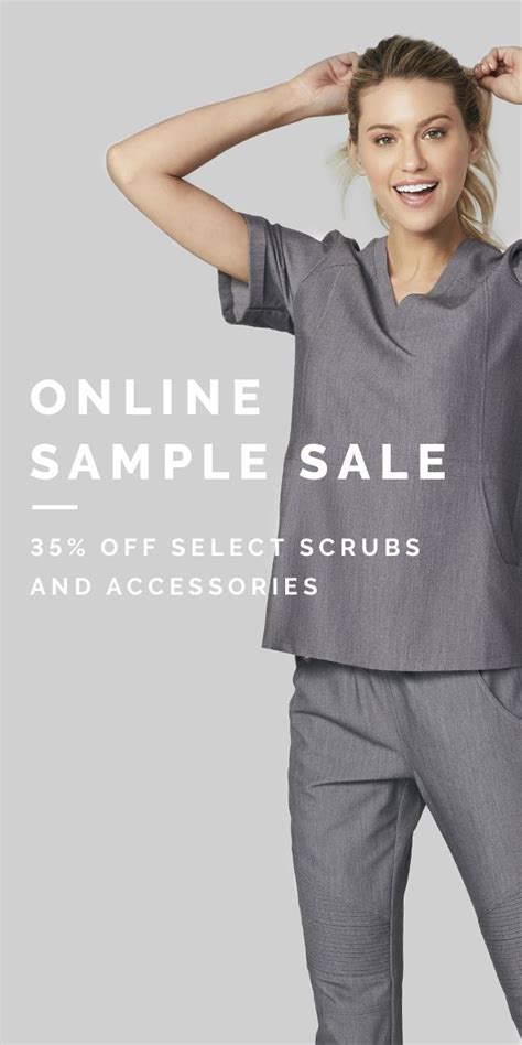 figs scrubs sample sale