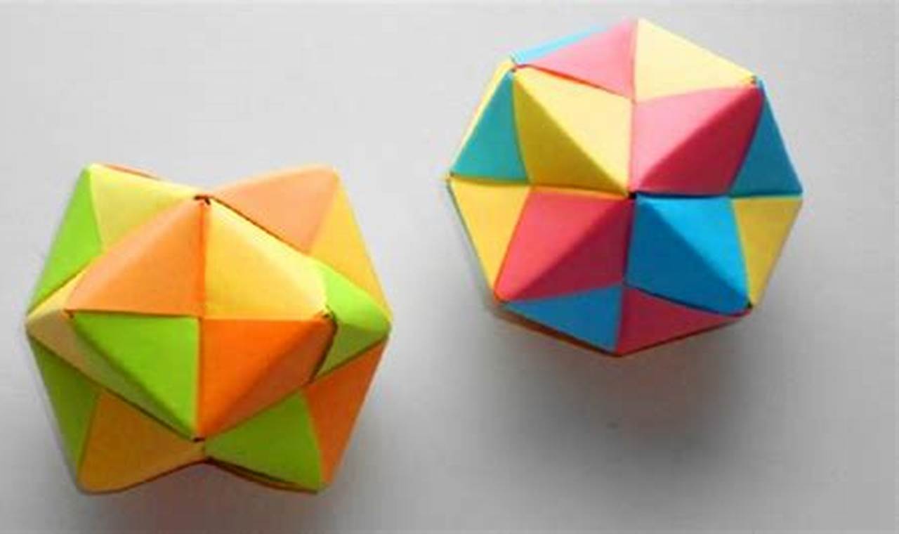 figuras geométricas en origami paso a paso pdf