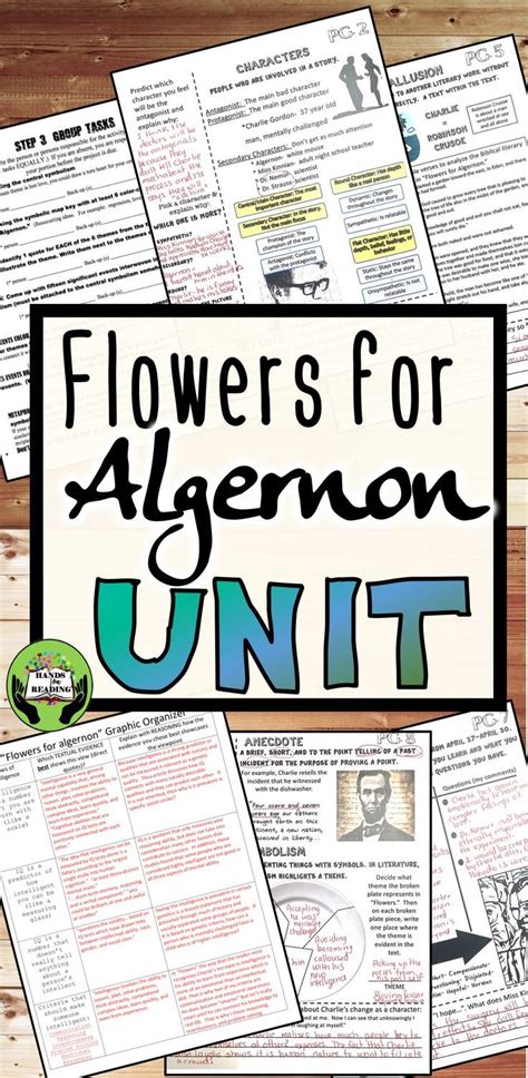 Figurative Language Flowers For Algernon