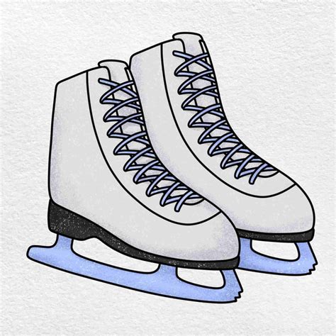 Figure Skating Drawing Easy