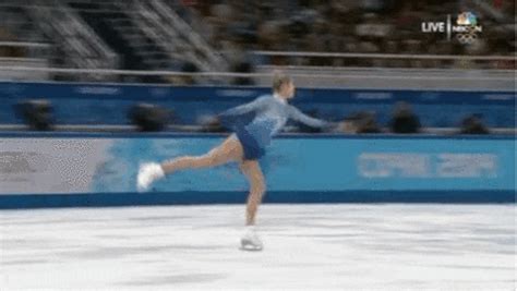 Figure Skating Fall Gif
