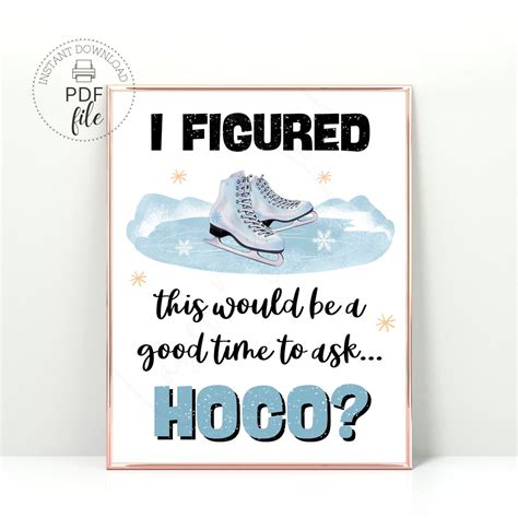 Figure Skating Hoco Proposals