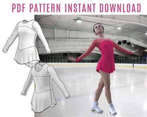 Figure Skating Skirt Pattern Sewing