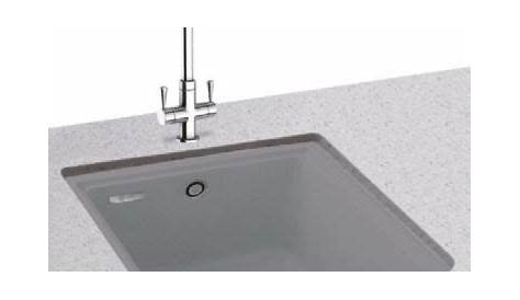 Carron Phoenix Fiji 150 Champagne 1.5 Bowl Undermount Sink 125.0074.530