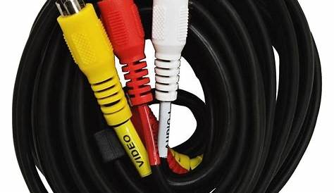 Cable jaune blanc rouge Achat / Vente Cable jaune blanc