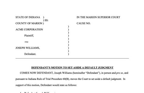file a motion to set aside default judgment