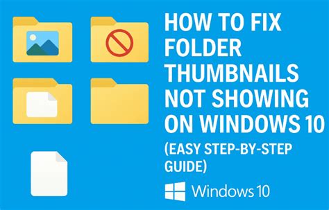 File And Folder Names Not Showing In Windows 10