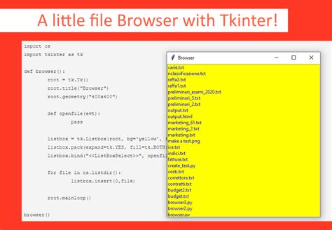 File Browser Python