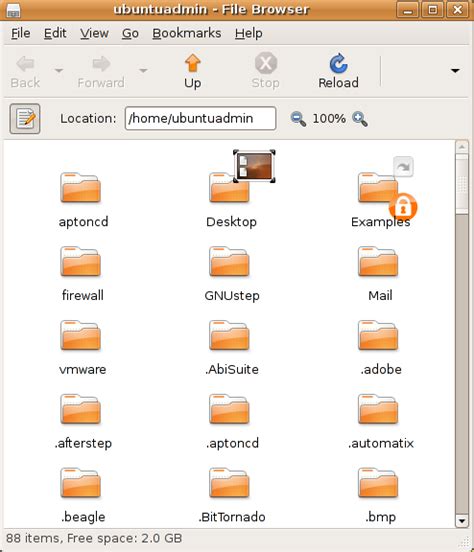 File Browser Ubuntu