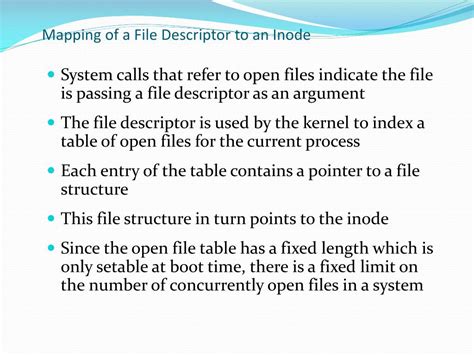 File Descriptor Vs Inode