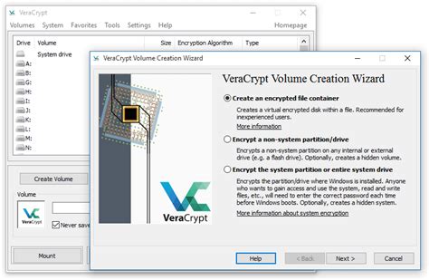 file encryption software windows 10 veracrypt