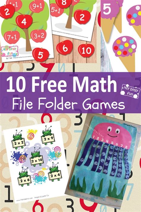 File Folder Activities Math