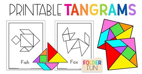 File Folder Fun Tangrams