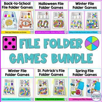 File Folder Games For 5Th Grade
