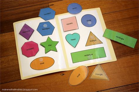 File Folder Games Shapes