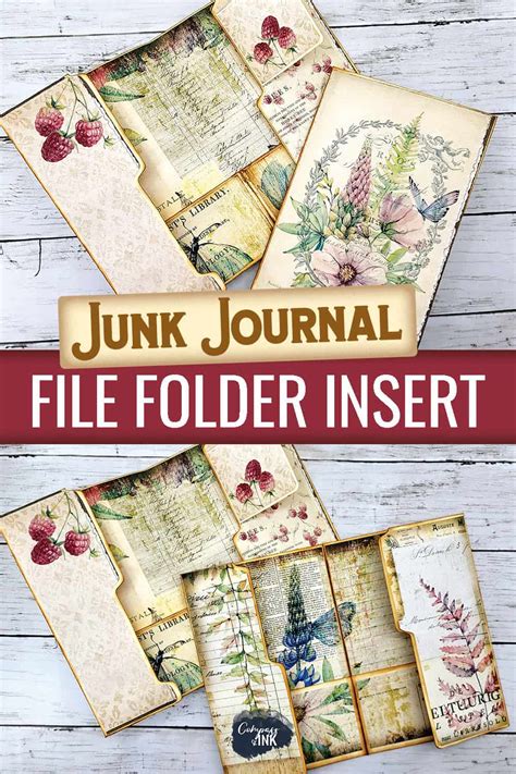 File Folder Junk Journal Tutorial