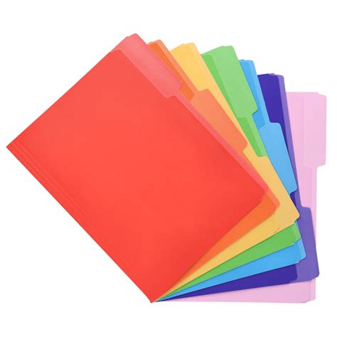 File Folders Multicolor