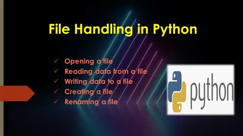 file handling in python with example
