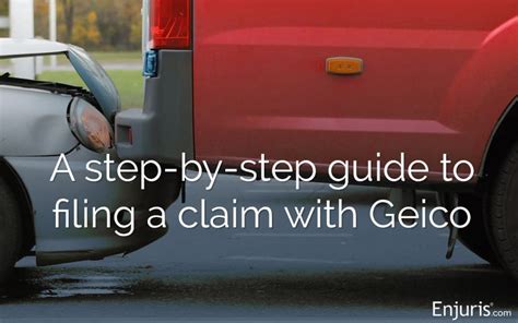 File insurance claim with Geico