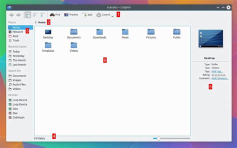 File Manager In Kde