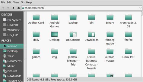 File Manager Linux I3