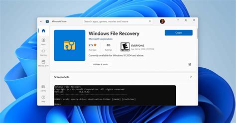 File Recovery In Windows 11