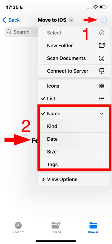 File Sorting App Iphone