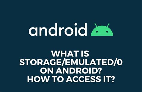 File Storage Emulated 0 Android Data