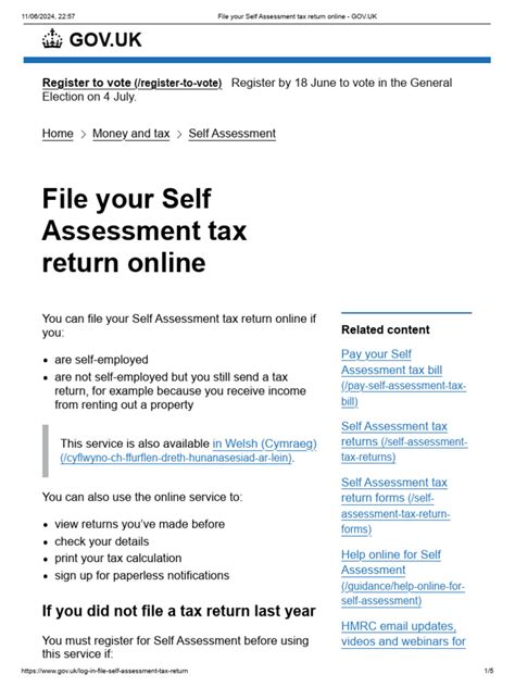 file your self assessment
