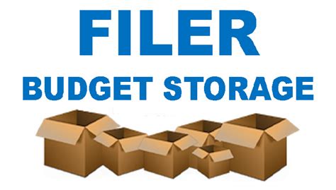 Filer Budget Storage