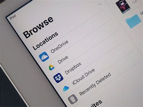 Files Folder Missing On Ipad