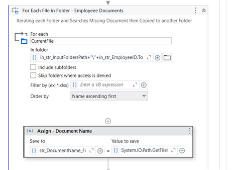 Files In Folder Uipath