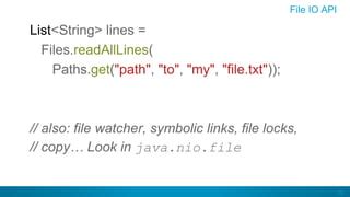 Files.readalllines To String