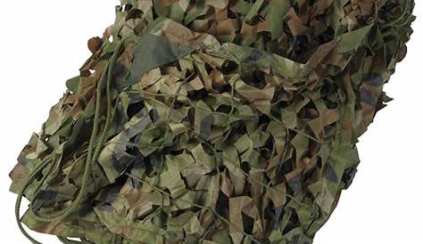 Filet de camouflage chasse et militaire 4x5 m maillage 10x10